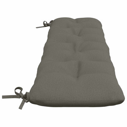 Bank Kussens VIANEN 2 st 100% Polyester Grijs 180 x 30 x 12 cm