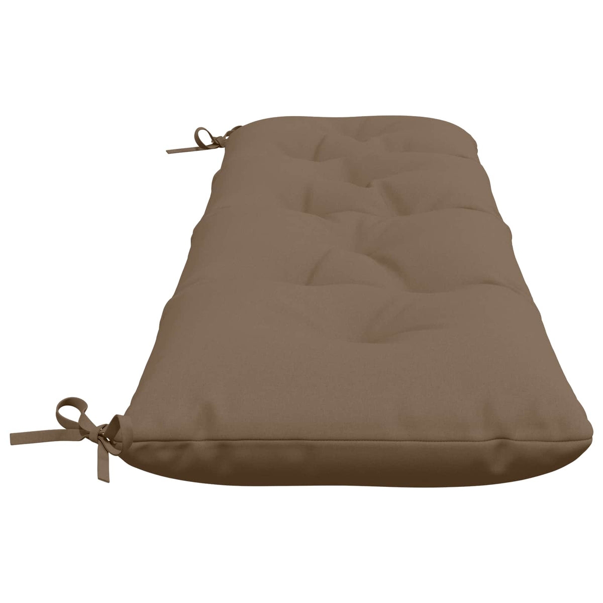 Bankkussen VIANEN 100% Polyester Taupe 180 x 40 x 12 cm