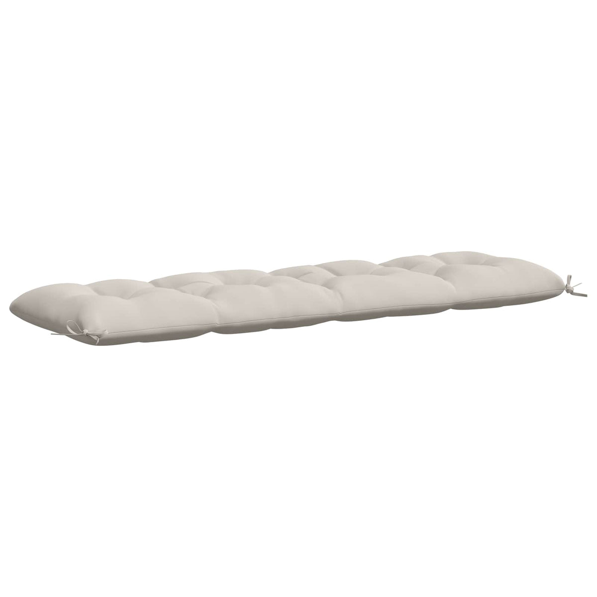 Bankkussen VIANEN 100% Polyester Wit 180 x 50 x 12 cm