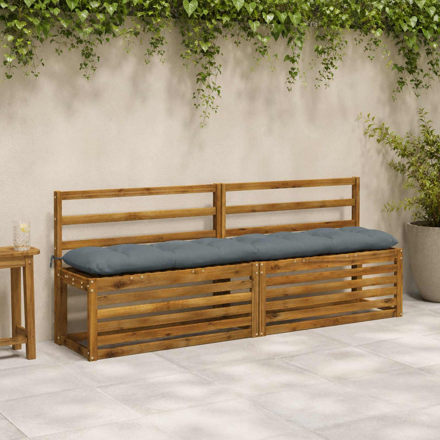 Bankkussen VIANEN 100% Polyester Blauw 200 x 30 x 12 cm