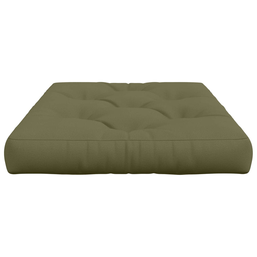 Pallet Zitkussen VIANEN 100% Polyester Olijfgroen