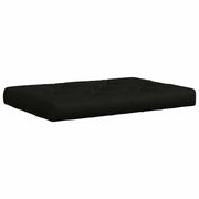 Pallet zitkussen 120x80x12 cm zwart polyester
