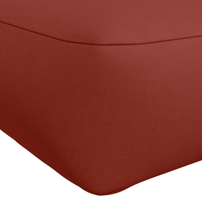 Pallet Zitkussen VIANEN 100% Polyester Rood 120 x 80 x 12 cm