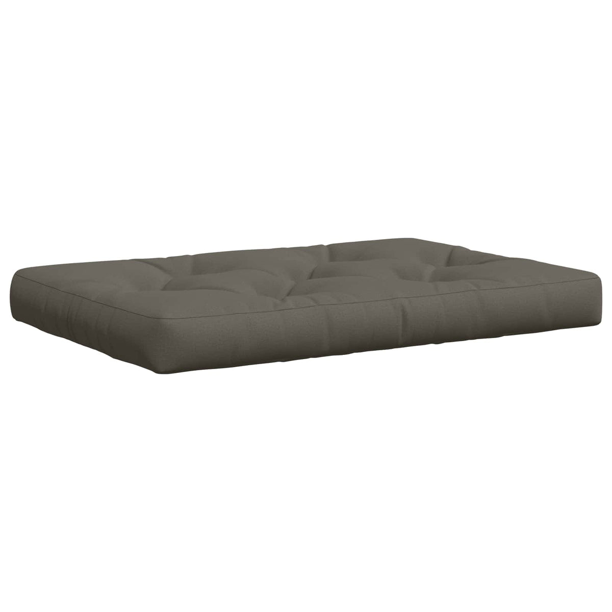 Pallet Zitkussen VIANEN 100% Polyester Grijs 120 x 80 x 12 cm