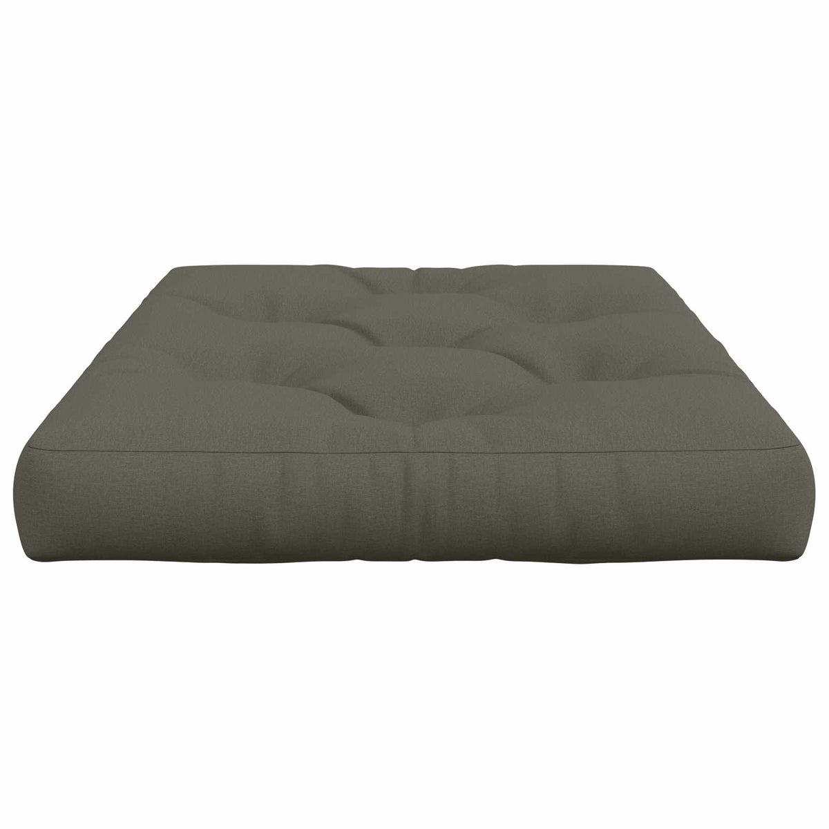 Pallet Zitkussen VIANEN 100% Polyester Grijs 120 x 80 x 12 cm