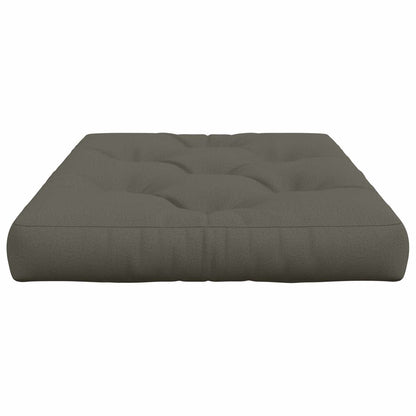 Pallet Zitkussen VIANEN 100% Polyester Grijs 120 x 80 x 12 cm