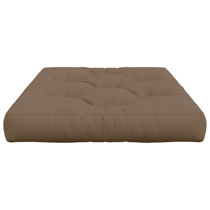 Pallet Zitkussen VIANEN 100% Polyester Taupe 120 x 60 x 12 cm