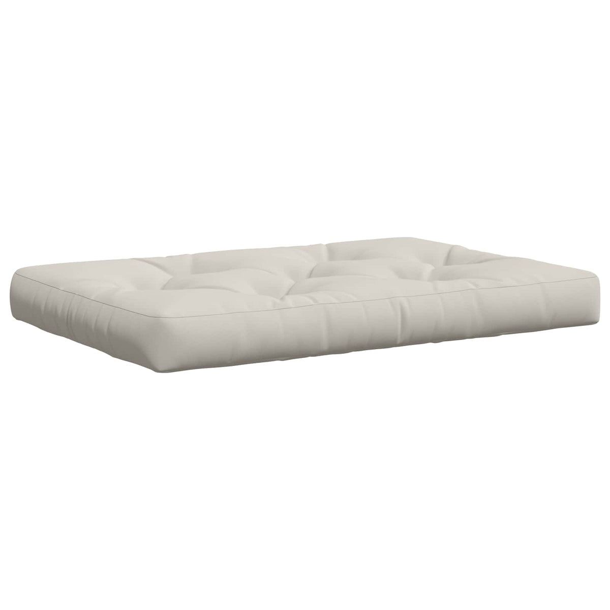 Pallet Zitkussen VIANEN 100% Polyester Wit 120 x 60 x 12 cm