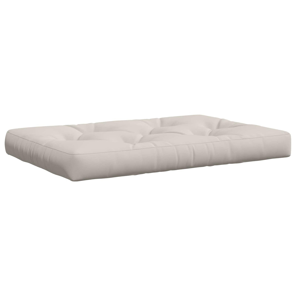 Pallet Zitkussen VIANEN 100% Polyester Wit 120 x 60 x 12 cm
