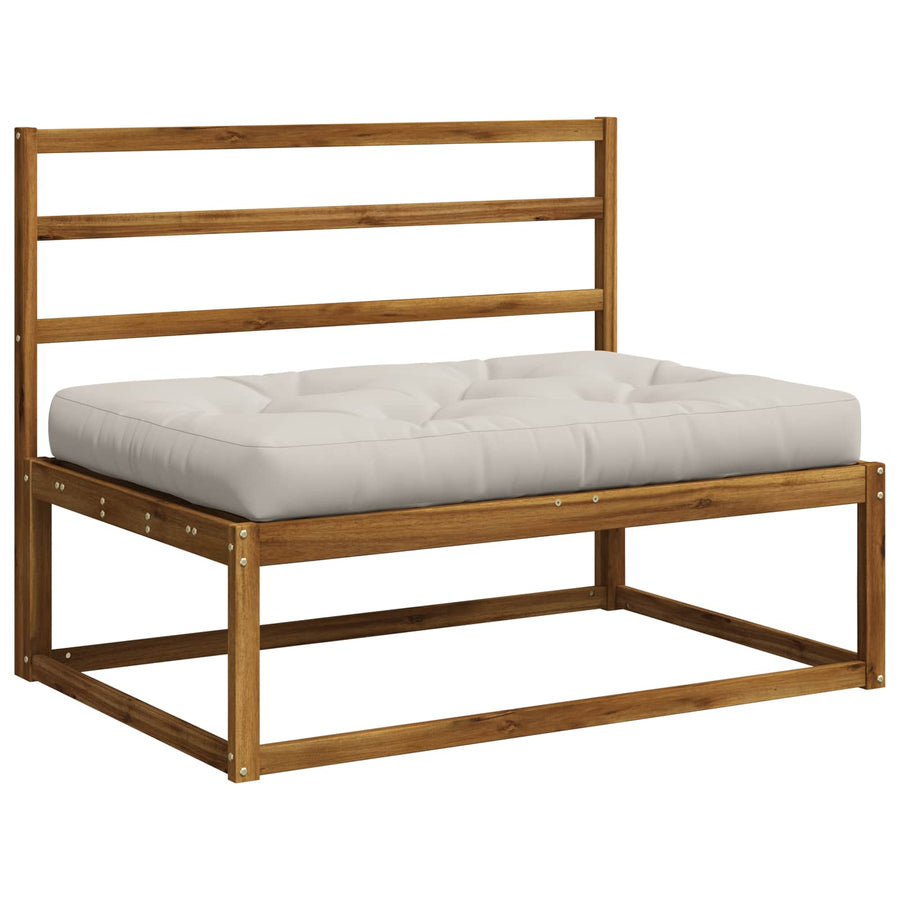 Pallet Zitkussen VIANEN 100% Polyester Wit 120 x 60 x 12 cm