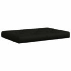 Pallet zitkussen 120x60x12 cm zwart polyester