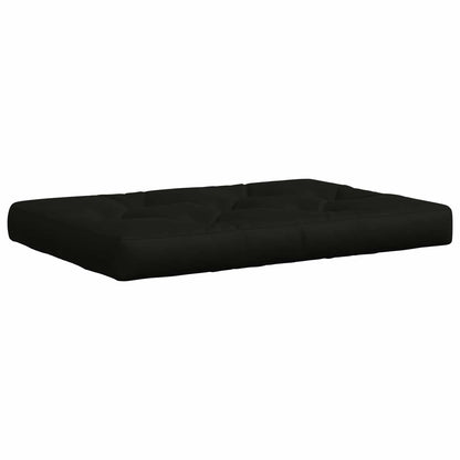 Pallet Zitkussen VIANEN 100% Polyester Zwart 120 x 60 x 12 cm