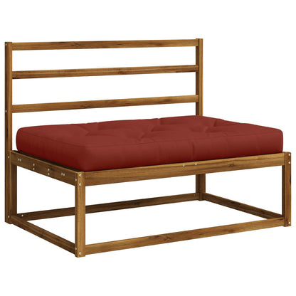 Pallet Zitkussen VIANEN 100% Polyester Rood 120 x 60 x 12 cm