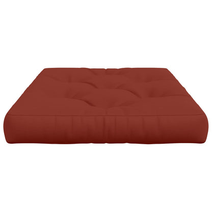 Pallet Zitkussen VIANEN 100% Polyester Rood 120 x 60 x 12 cm