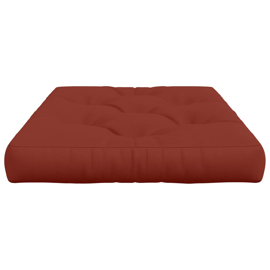 Pallet Zitkussen VIANEN 100% Polyester Rood 120 x 60 x 12 cm