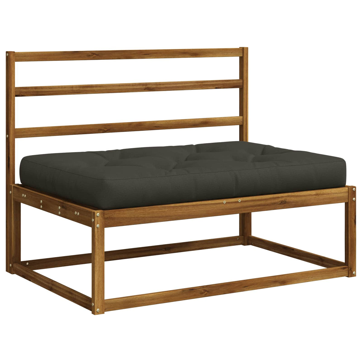 Pallet Zitkussen VIANEN 100% Polyester Antraciet