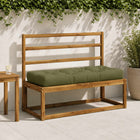 Pallet zitkussen olijfgroen polyester