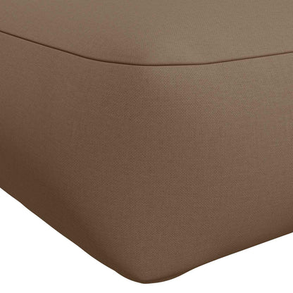 Pallet Zitkussen VIANEN 100% Polyester Taupe 120 x 50 x 12 cm