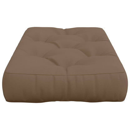 Pallet Zitkussen VIANEN 100% Polyester Taupe 120 x 50 x 12 cm