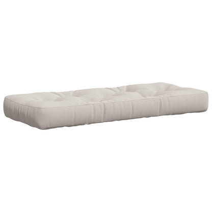 Pallet Zitkussen VIANEN 100% Polyester Wit 120 x 50 x 12 cm