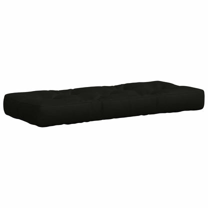 Pallet Zitkussen VIANEN 100% Polyester Zwart 120 x 50 x 12 cm