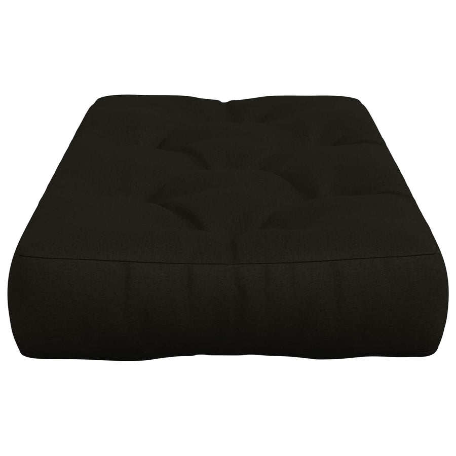 Pallet Zitkussen VIANEN 100% Polyester Zwart 120 x 50 x 12 cm