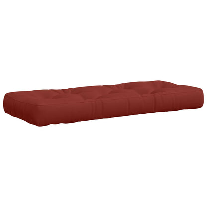 Pallet Zitkussen VIANEN 100% Polyester Rood 120 x 50 x 12 cm