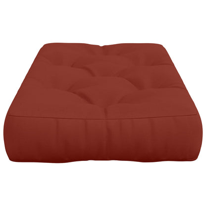 Pallet Zitkussen VIANEN 100% Polyester Rood 120 x 50 x 12 cm