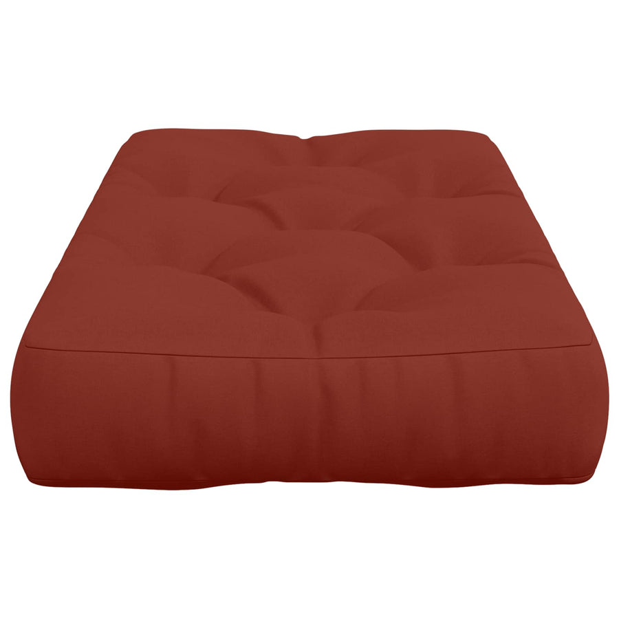 Pallet Zitkussen VIANEN 100% Polyester Rood 120 x 50 x 12 cm