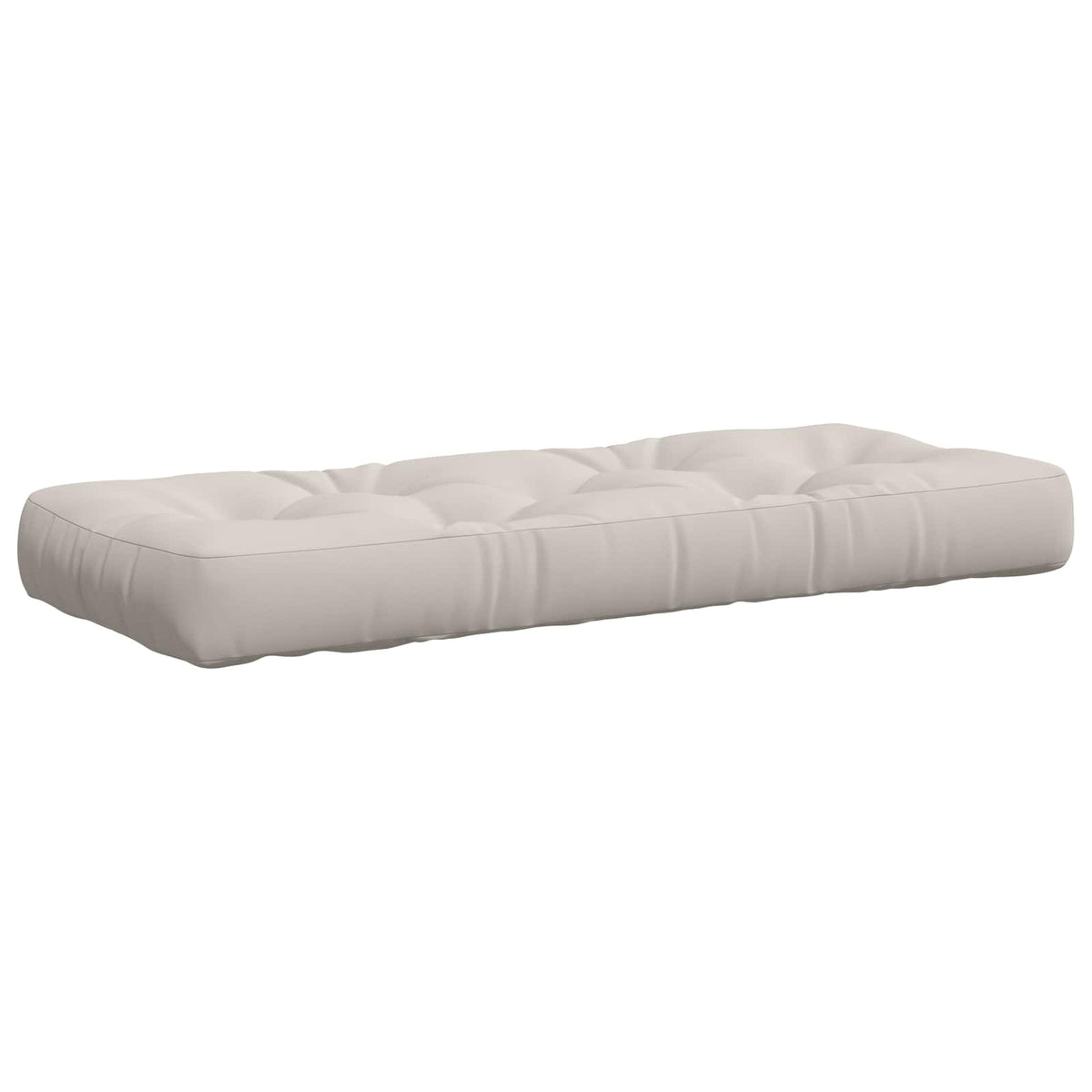 Pallet Zitkussen VIANEN 100% Polyester Wit 120 x 40 x 12 cm