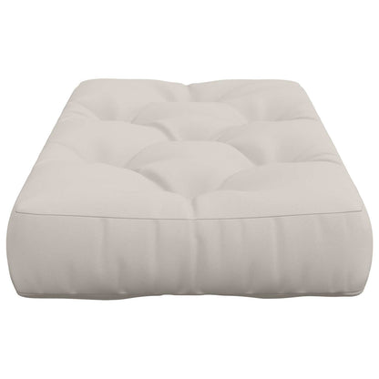 Pallet Zitkussen VIANEN 100% Polyester Wit 120 x 40 x 12 cm