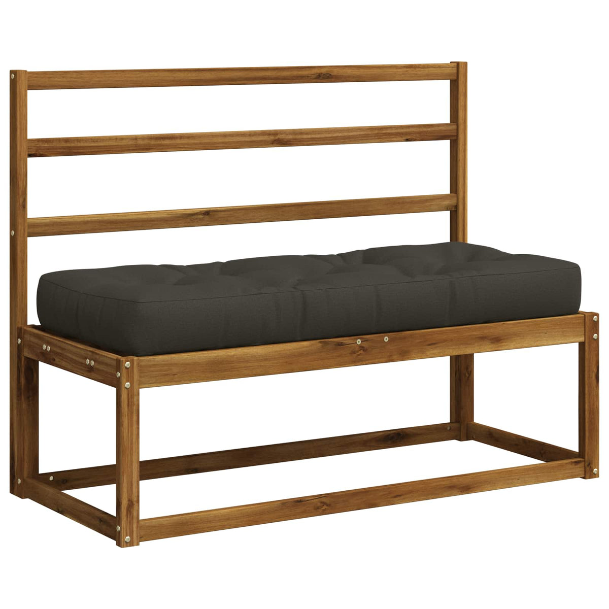 Pallet Zitkussen VIANEN 100% Polyester Antraciet