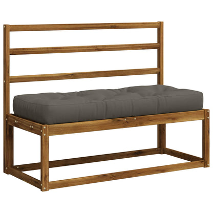 Pallet Zitkussen VIANEN 100% Polyester Grijs 120 x 40 x 12 cm