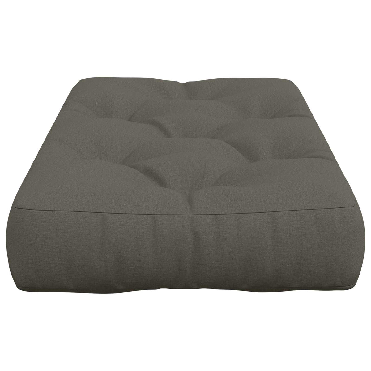 Pallet Zitkussen VIANEN 100% Polyester Grijs 120 x 40 x 12 cm