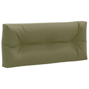 Pallet rugkussen olijfgroen 100% polyester