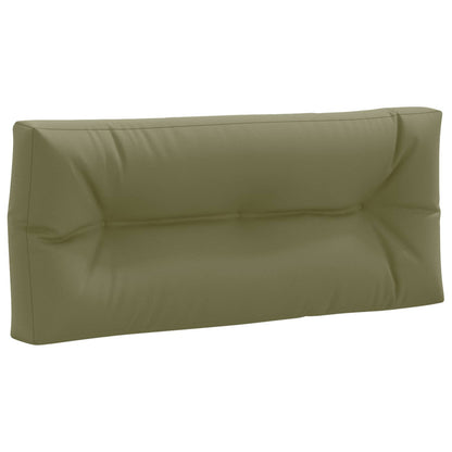 Pallet Rugkussen VIANEN 100% Polyester Olijfgroen