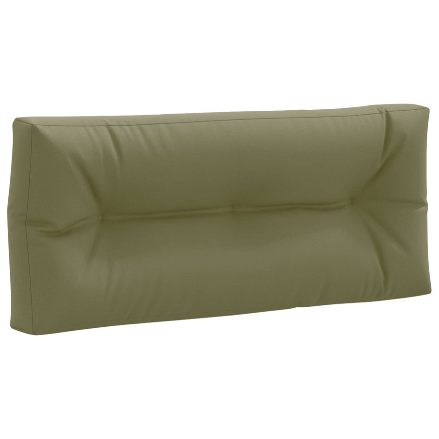 Pallet Rugkussen VIANEN 100% Polyester Olijfgroen