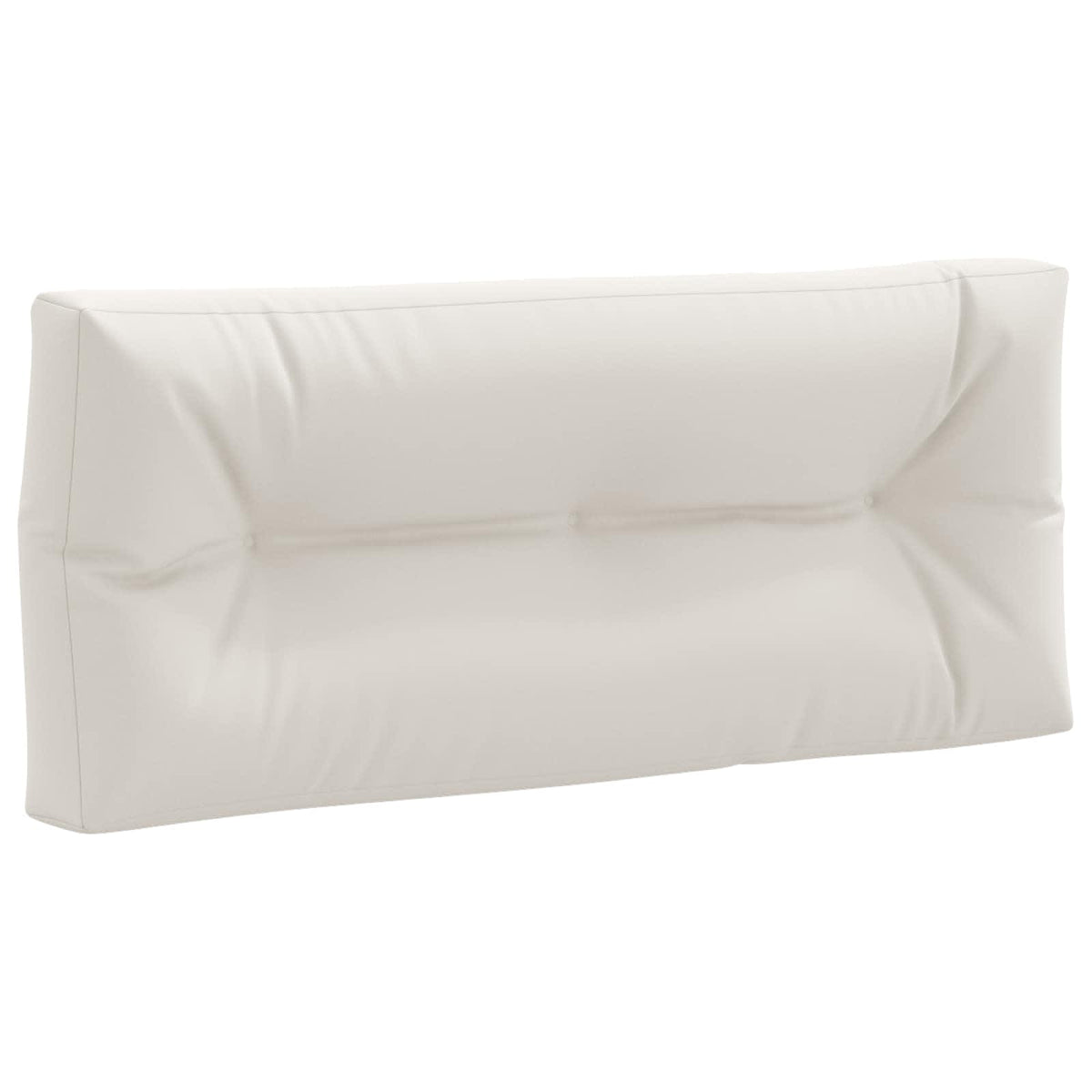 Pallet Rugkussen VIANEN 100% Polyester Wit 120 x 40 x 12 cm