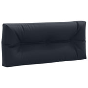 Pallet rugkussen 100% polyester donkerblauw