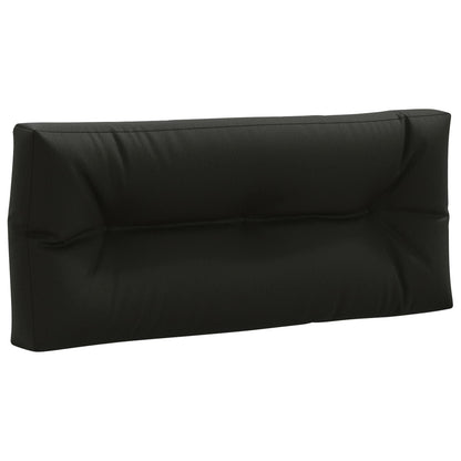 Pallet Rugkussen VIANEN 100% Polyester Zwart 120 x 40 x 12 cm