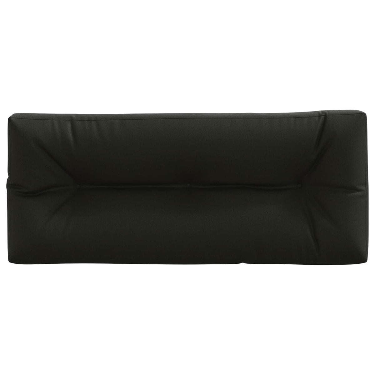 Pallet Rugkussen VIANEN 100% Polyester Zwart 120 x 40 x 12 cm