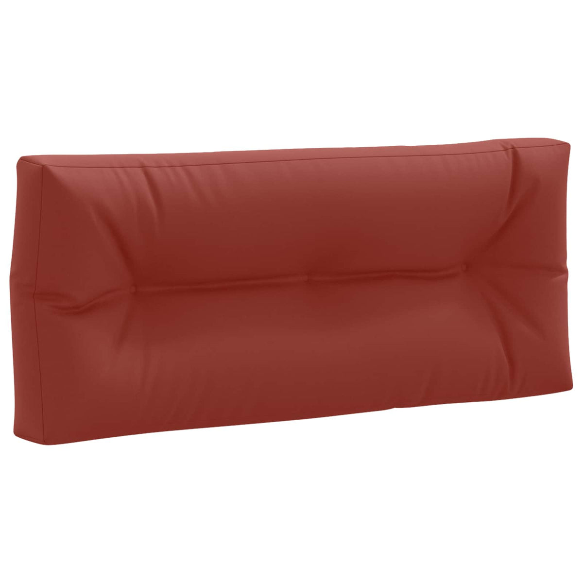Pallet Rugkussen VIANEN 100% Polyester Rood 120 x 40 x 12 cm