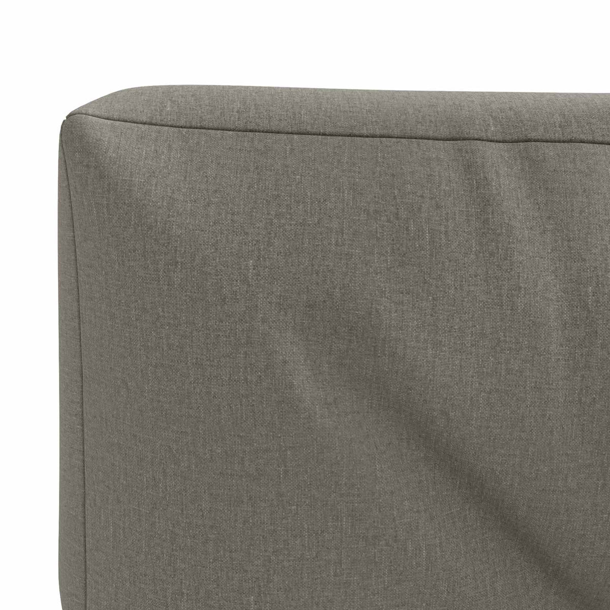 Pallet Rugkussen VIANEN 100% Polyester Grijs 120 x 40 x 12 cm