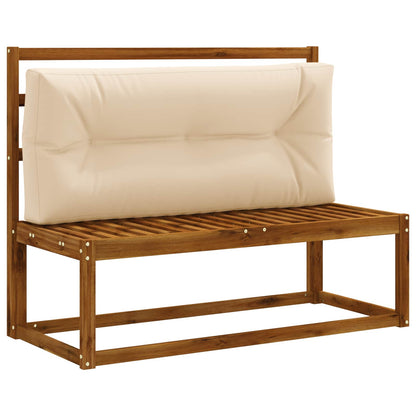 Pallet Rugkussen VIANEN 100% Polyester Crèmekleurig