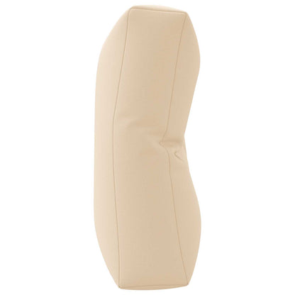 Pallet Rugkussen VIANEN 100% Polyester Crèmekleurig