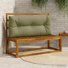 Pallet Rugkussen VIANEN 100% Polyester Olijfgroen