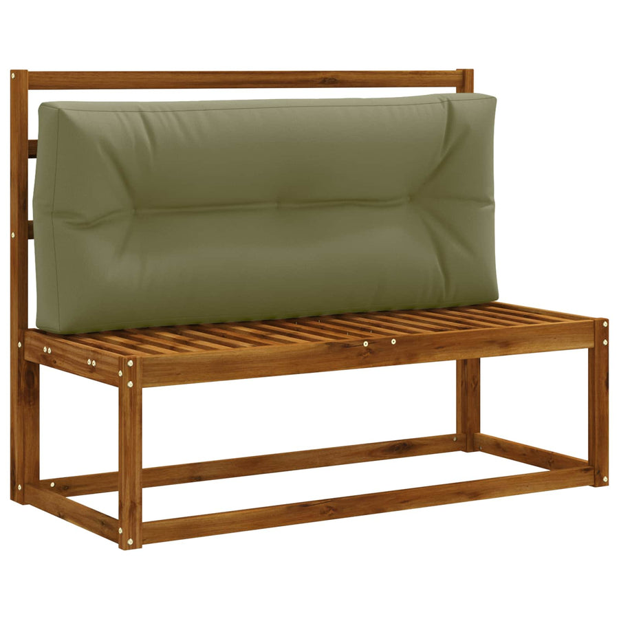 Pallet Rugkussen VIANEN 100% Polyester Olijfgroen