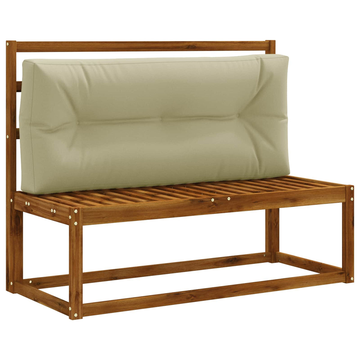 Pallet Rugkussen VIANEN 100% Polyester Lichtgroen