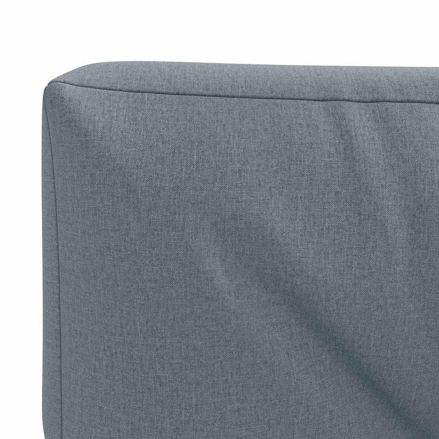 Pallet Rugkussen VIANEN 100% Polyester Blauw 120 x 50 x 12 cm