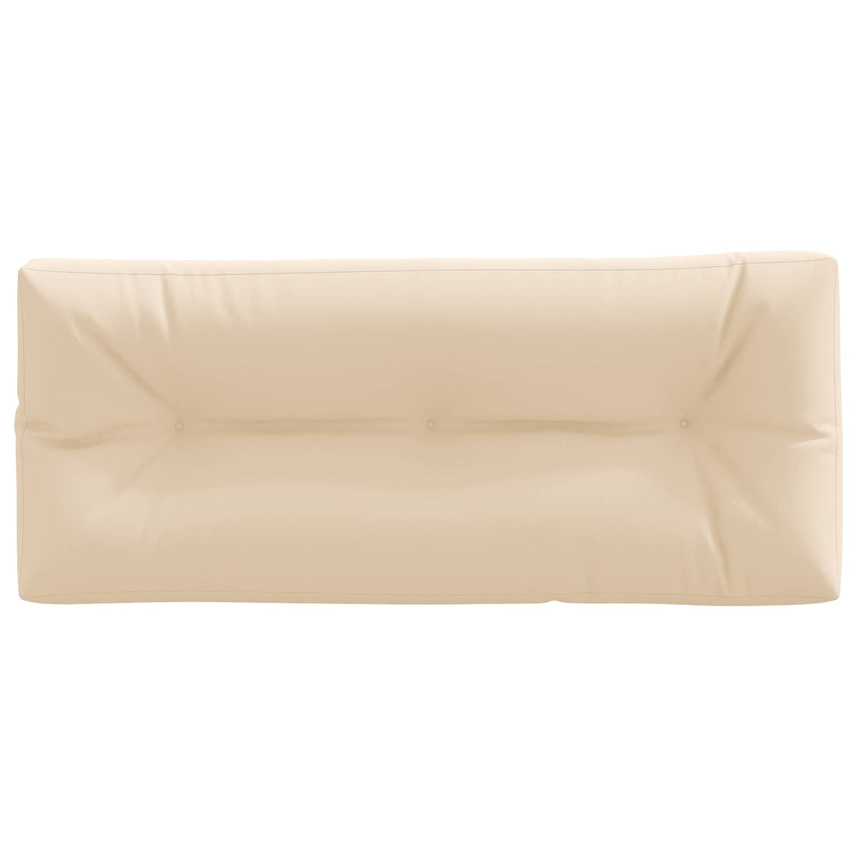 Pallet Rugkussen VIANEN 100% Polyester Crèmekleurig